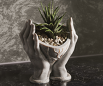 Vase Mains Cœur — Décoration unique & originale