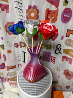 Vase design torsadé — Élégance moderne