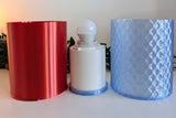 Velvet   — Lampe translucente Bleu Ciel / Rouge Collection My Sweet Elsye