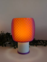Kyoto  — Lampe translucente Violet / Orange Collection My Sweet Elsye