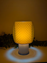 Kyoto — Lampe translucente Bleu Ciel / Orange Collection My Sweet Elsye