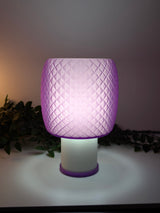 Kyoto  — Lampe translucente Violet / Blanc Collection My Sweet Elsye