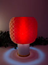 Opale — Lampe translucente Lavande / Orange Collection My Sweet Elsye