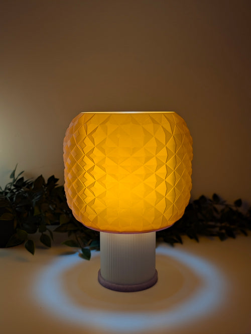 Opale — Lampe translucente Lavande / Orange Collection My Sweet Elsye