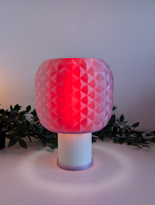 Opale — Lampe translucente Rouge Collection My Sweet Elsye